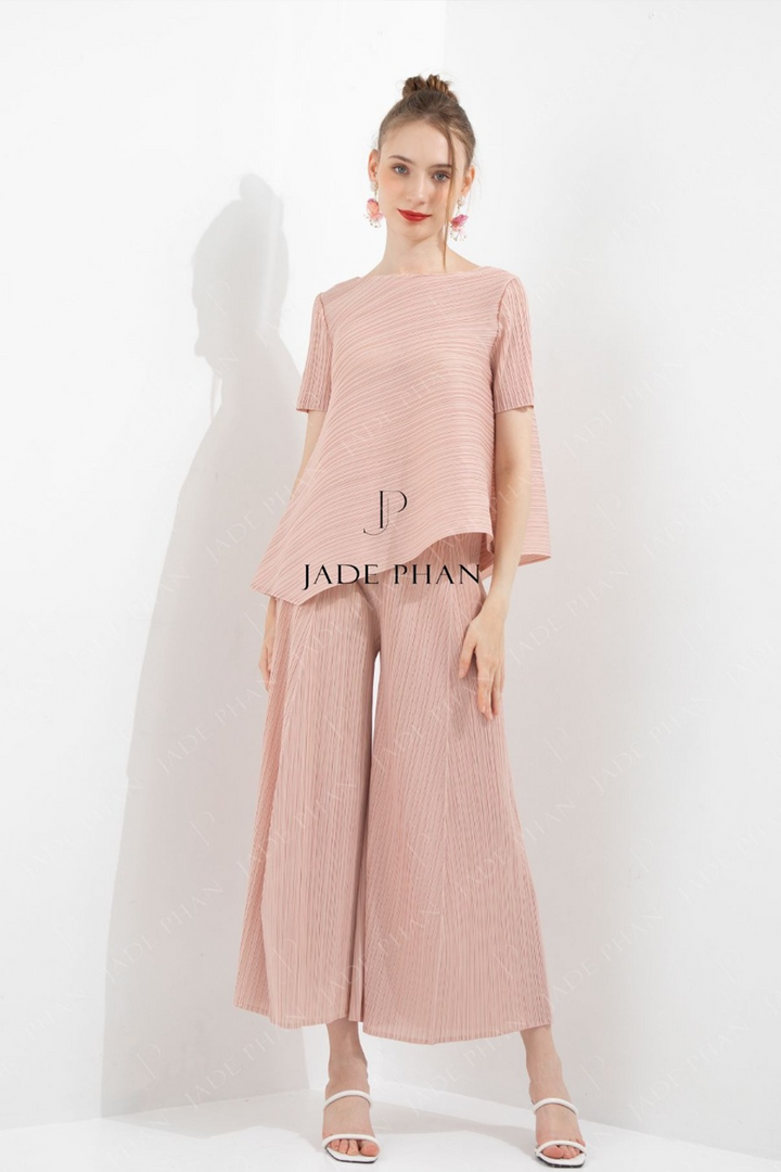 Set Jennie Top & Gerda Bottom/ Jennie Hồng & Gerda Hồng