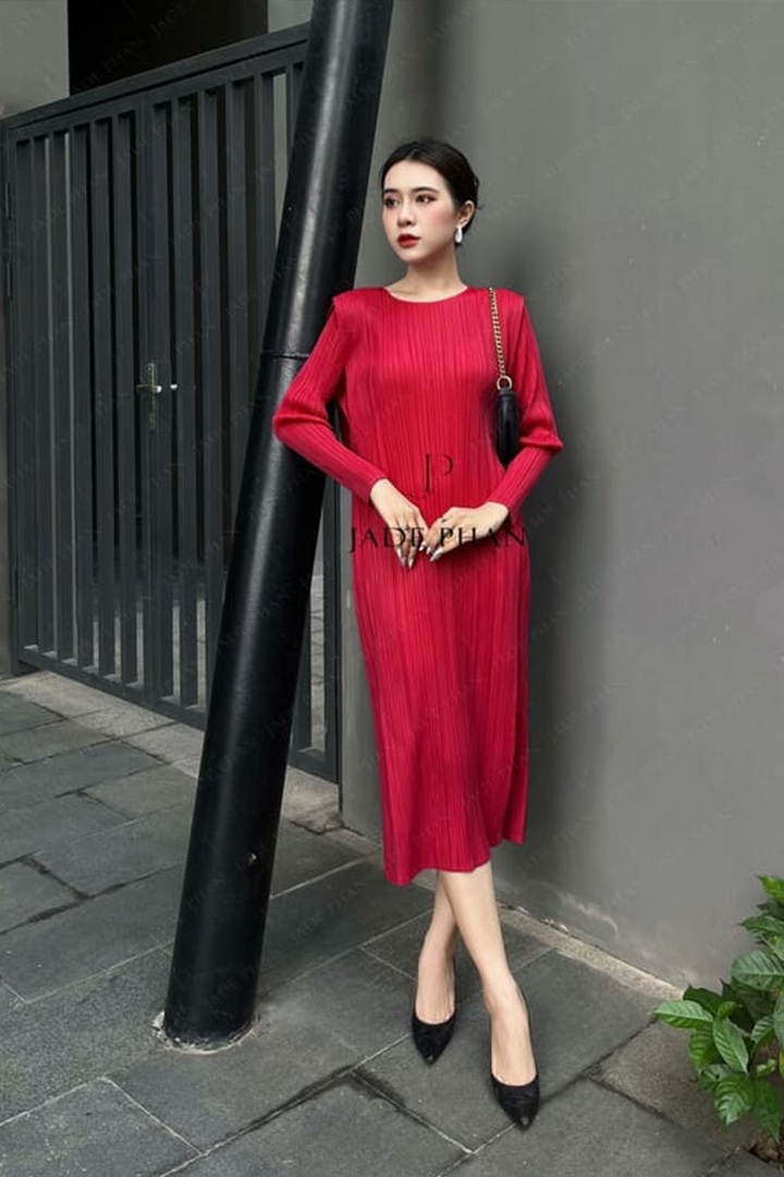 ELEGANCE Dress Dài Tay - Váy Elegance