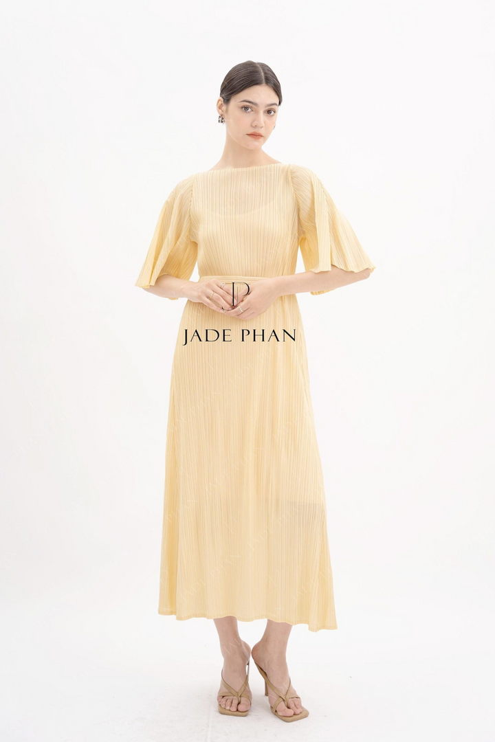 CHARISSE Pleated Dress - Váy Charisse