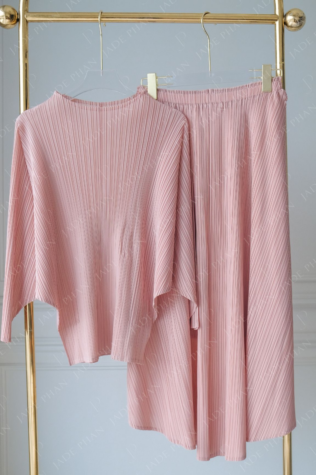 BERTHE PLEATED TOP - Áo Berthe