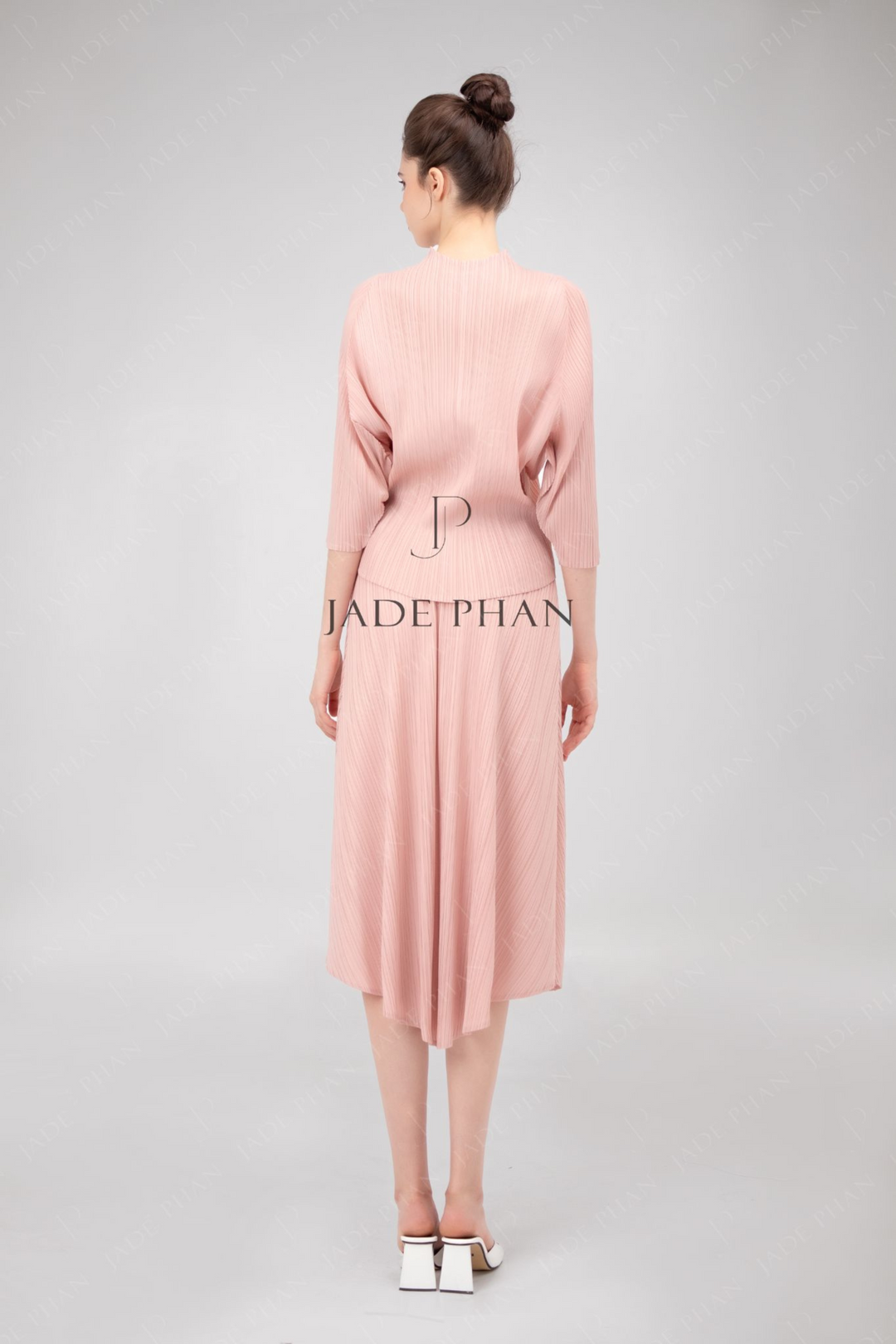 BERTHE PLEATED TOP - Áo Berthe