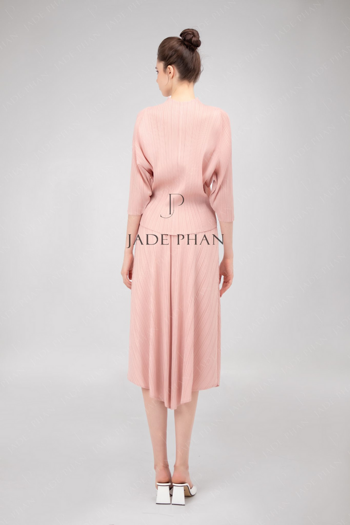 BERTHE PLEATED TOP - Áo Berthe
