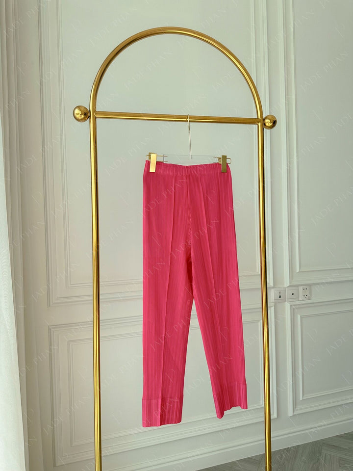 Set Léa Top & Daisy Pants/ Léa Hồng sen & Daisy Hồng sen