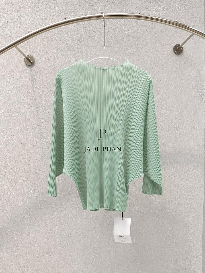 BERTHE PLEATED TOP - Áo Berthe