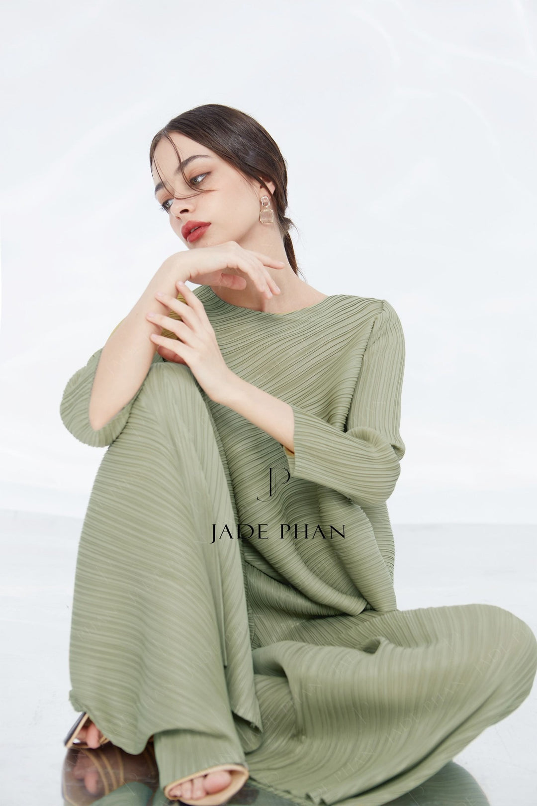 Set Gerda Top & Gerda Bottom/ Gerda Set Xanh đá