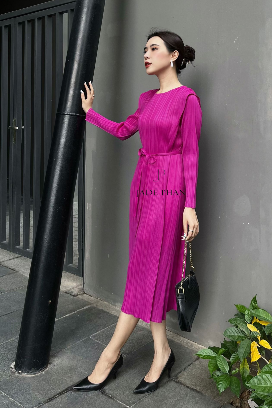 ELEGANCE Dress Dài Tay - Váy Elegance