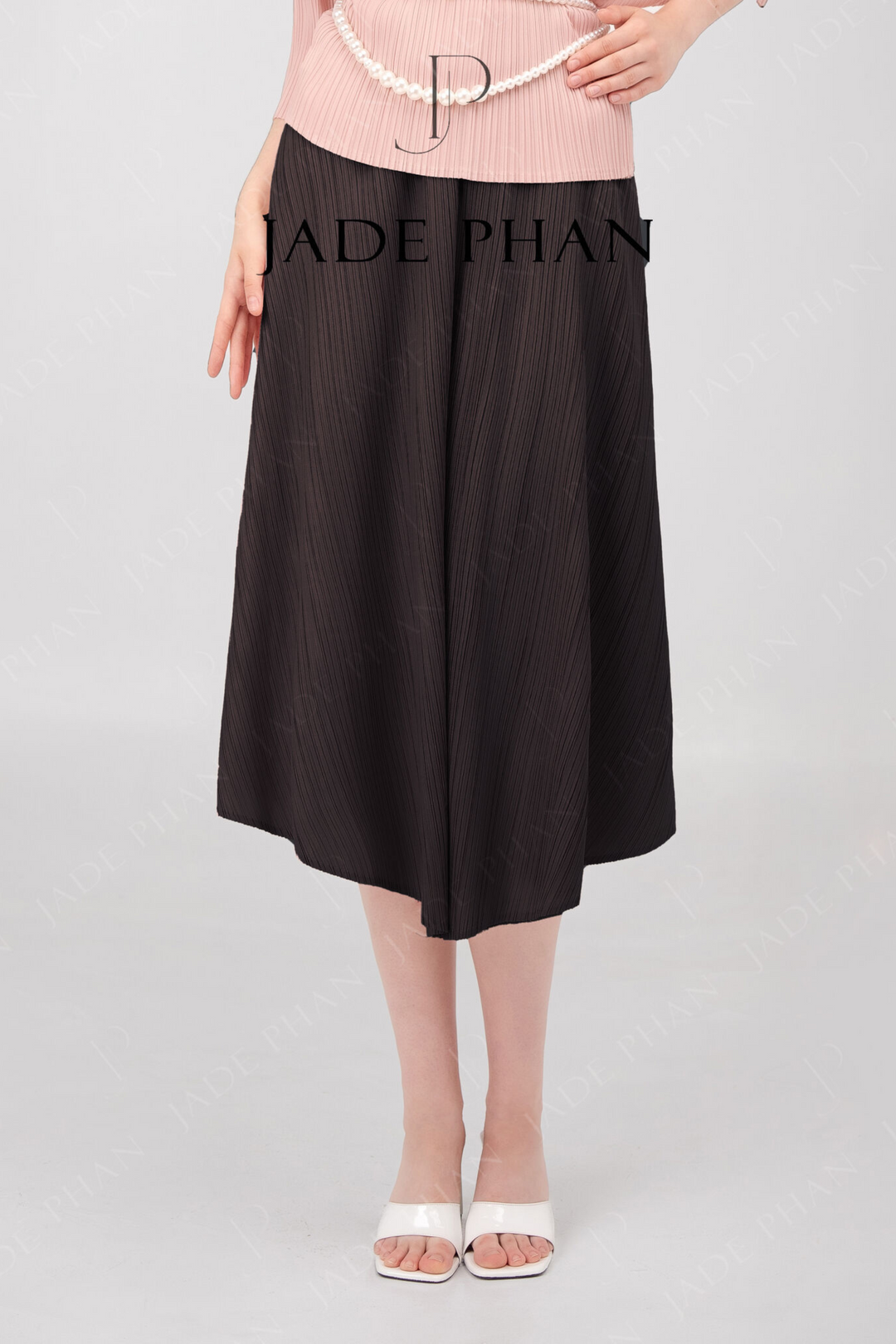 BERTHE PLEATED SKIRT - Chân váy Berthe