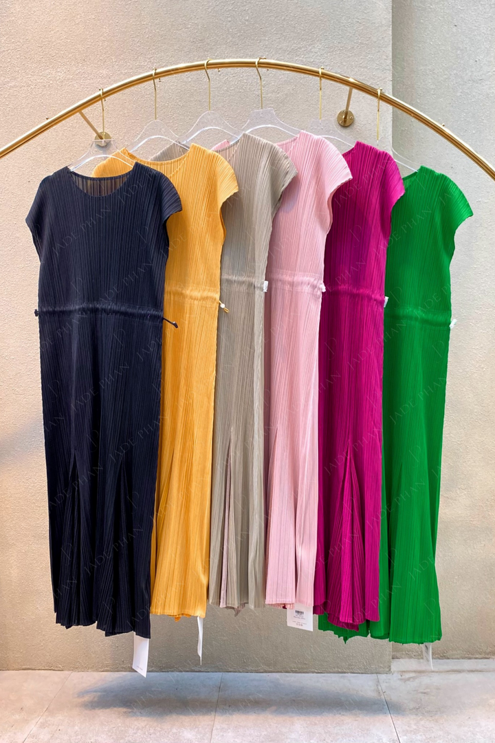 ADELE Pleated Dress - Váy Adele