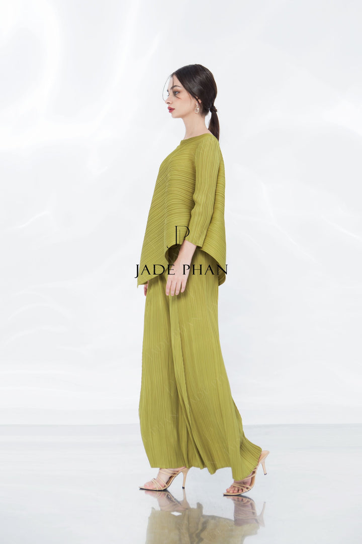 Set Gerda Top & Gerda Pants/ Gerda set Oliu