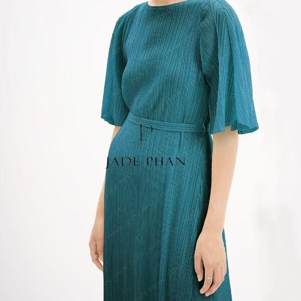 CHARISSE Pleated Dress - Váy Charisse