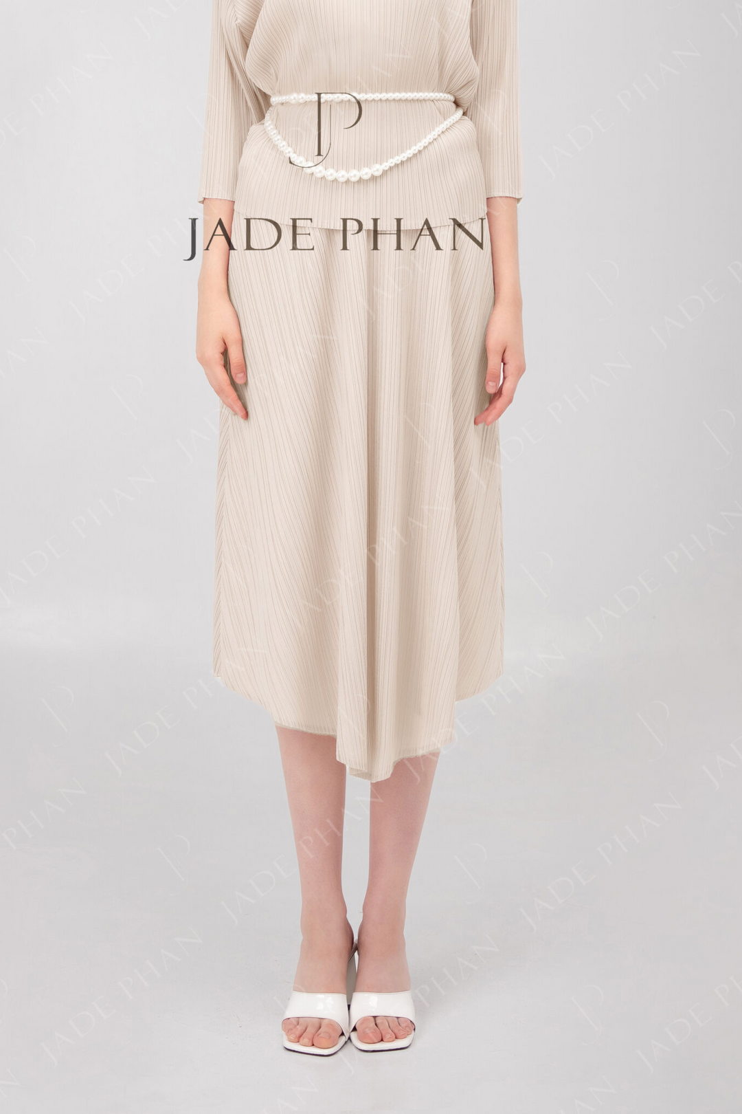 BERTHE PLEATED SKIRT - Chân váy Berthe