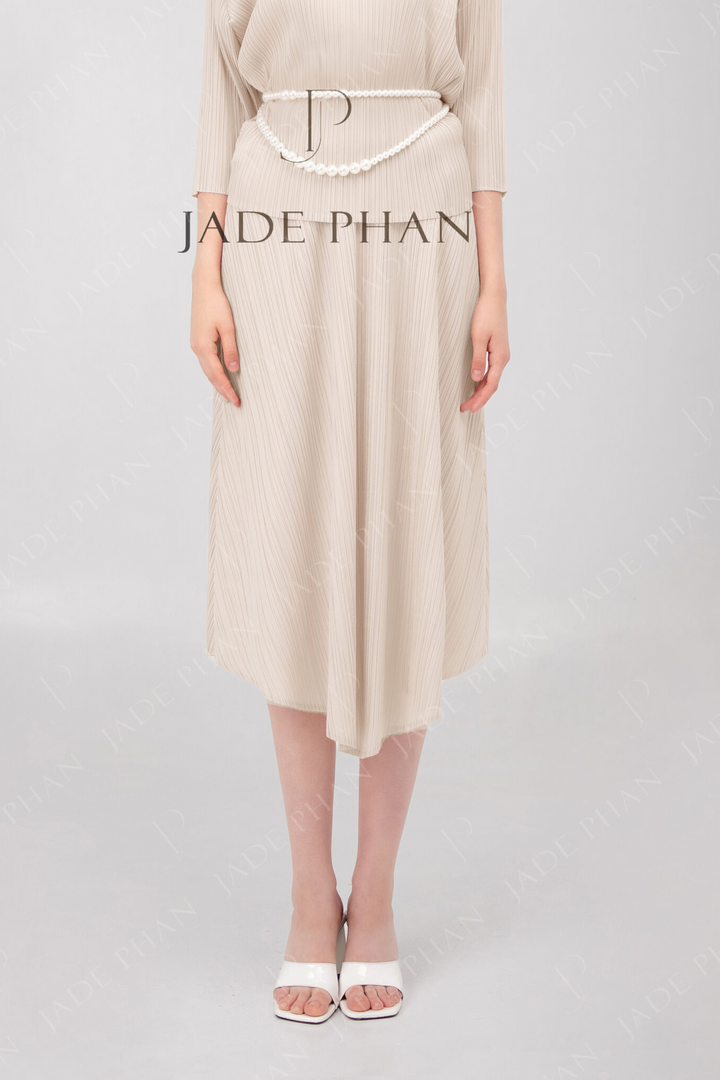 BERTHE PLEATED SKIRT - Chân váy Berthe