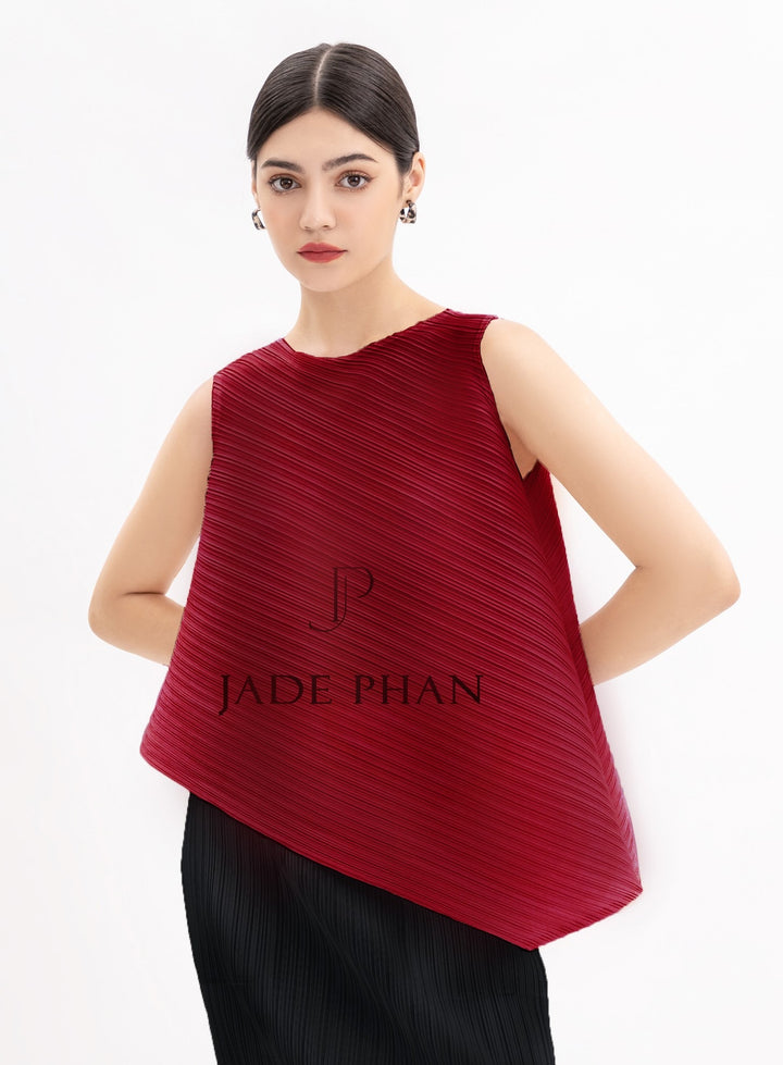 Set Léa Top & Audora Skirt/ Léa Đỏ đô & Audora Đen