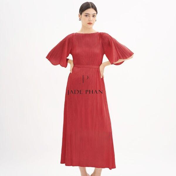 CHARISSE Pleated Dress - Váy Charisse