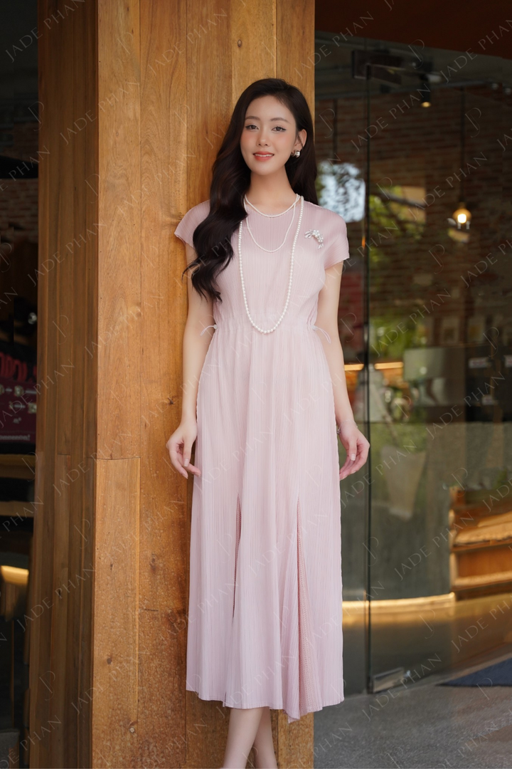 ADELE Pleated Dress - Váy Adele