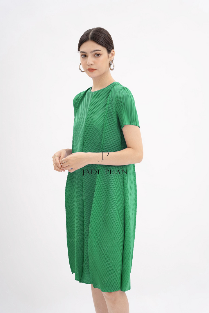 CLARIE Pleated Dress - Váy Clarie