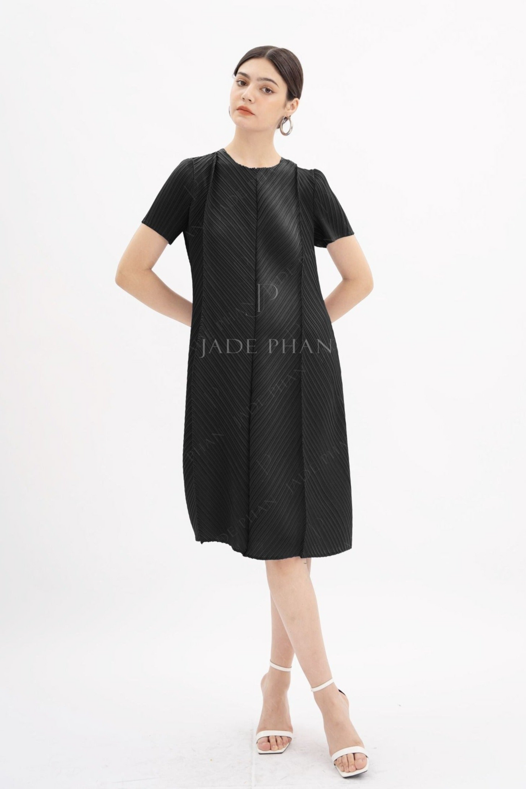 CLARIE Pleated Dress - Váy Clarie
