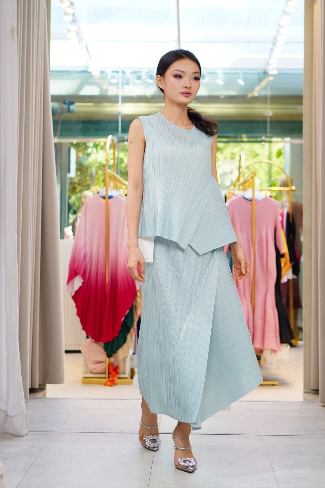 IRIS Pleated SET