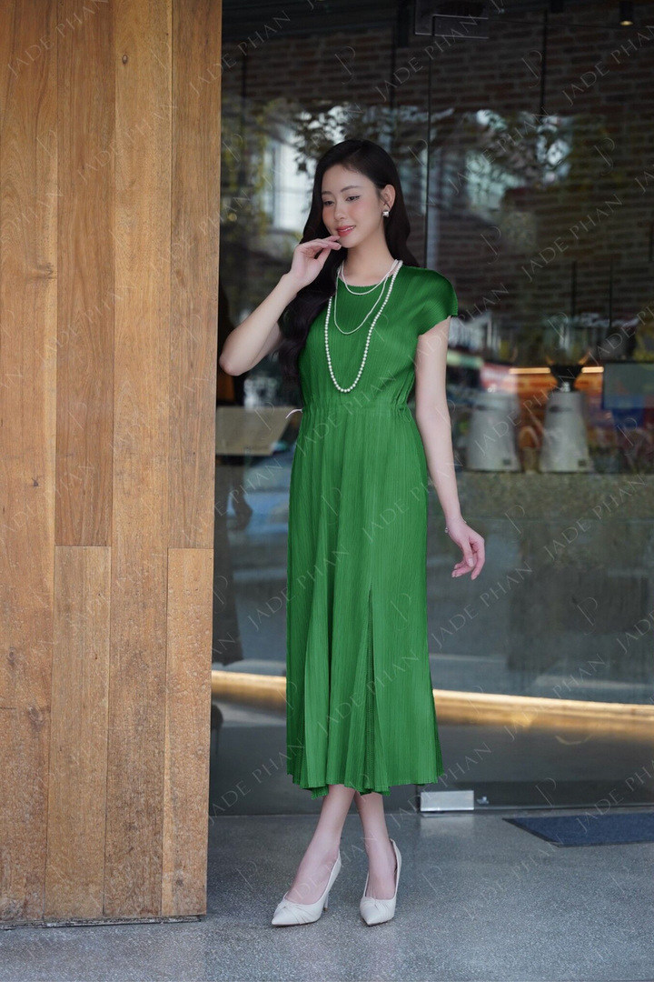 ADELE Pleated Dress - Váy Adele