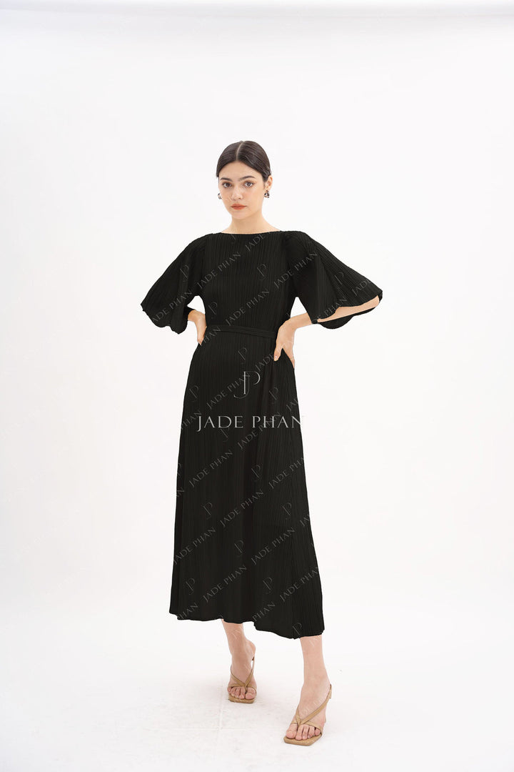 CHARISSE Pleated Dress - Váy Charisse