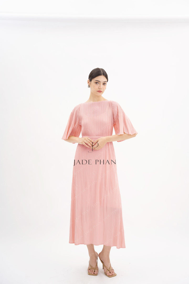 CHARISSE Pleated Dress - Váy Charisse