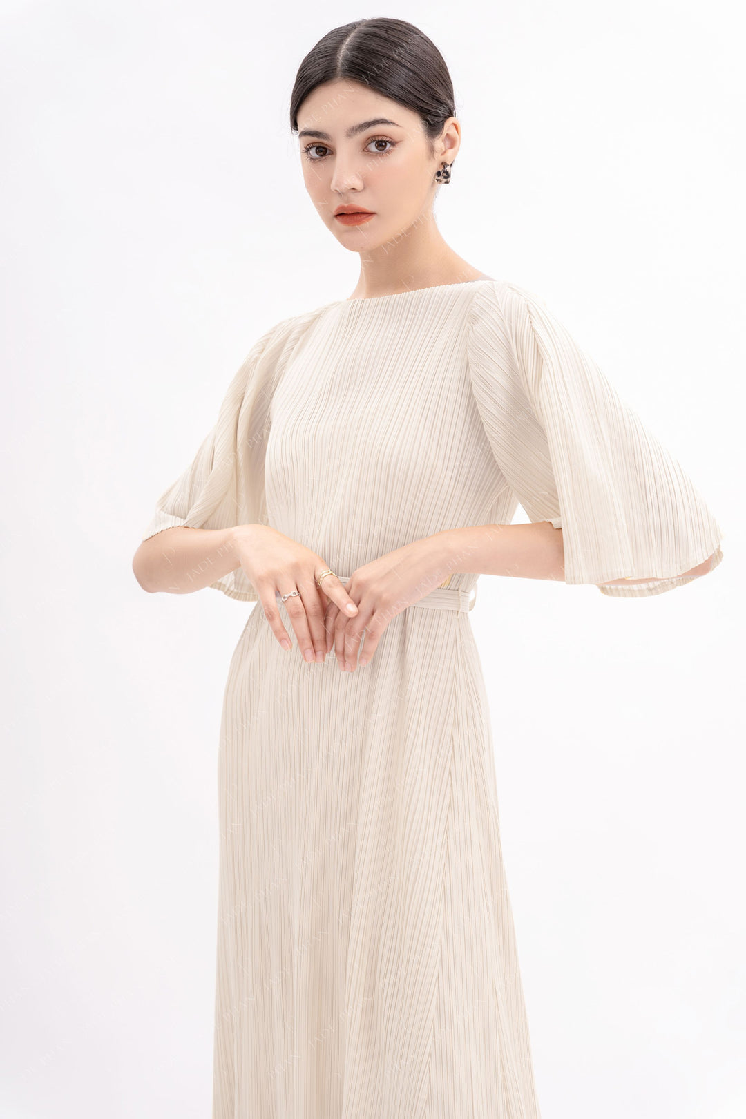 CHARISSE Pleated Dress - Váy Charisse