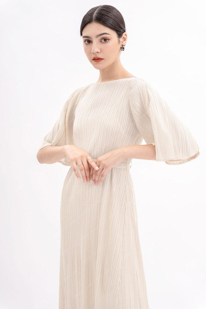 CHARISSE Pleated Dress - Váy Charisse