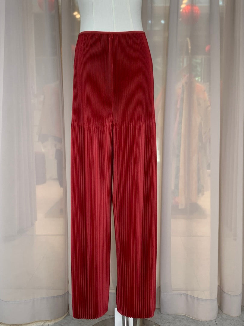 LAGAN Pleated Set - Set Áo dài + Quần