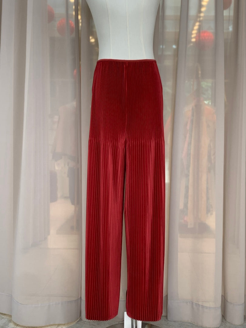 LAGAN Pleated Set - Set Áo dài + Quần