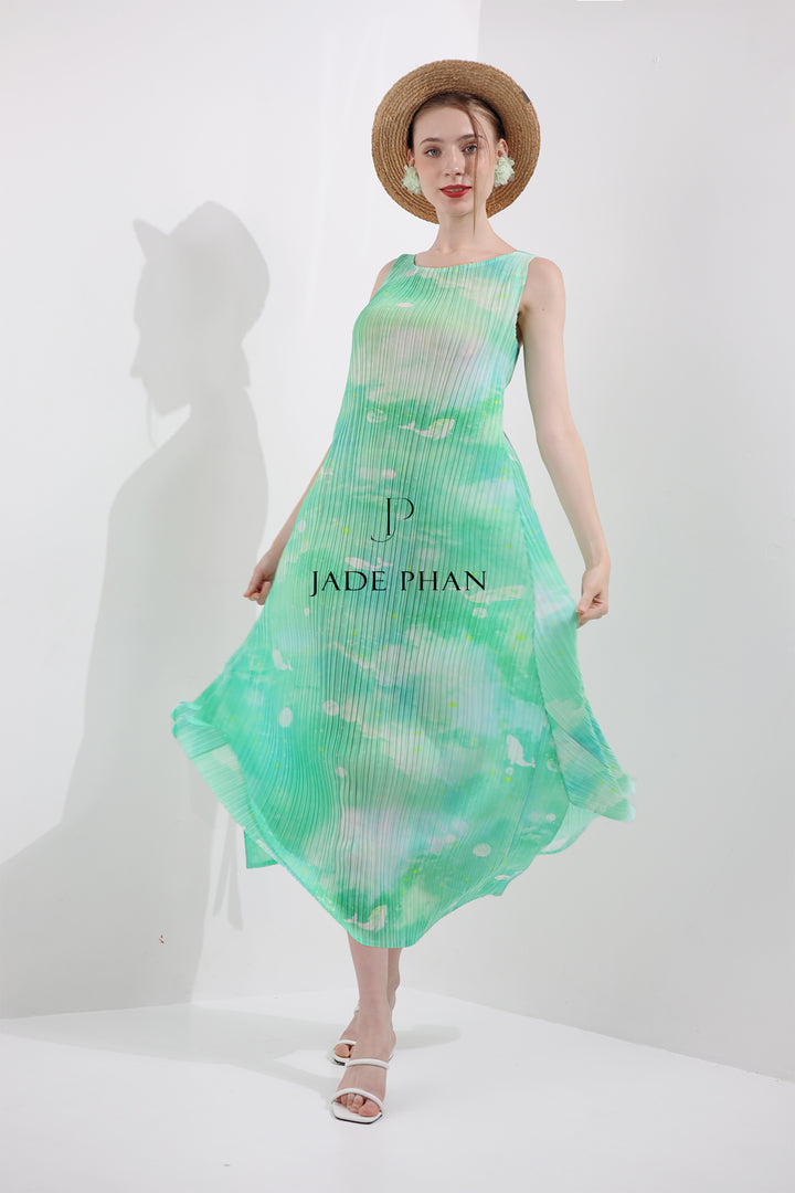 MAGALY pleated Dress