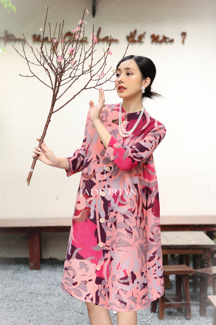 SILLAS Pleated Dress - Váy Sillas