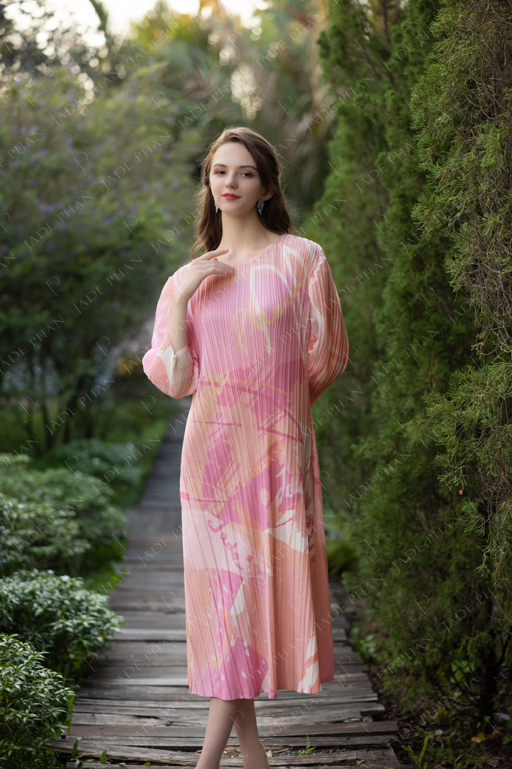 DONIA Pleated Dress