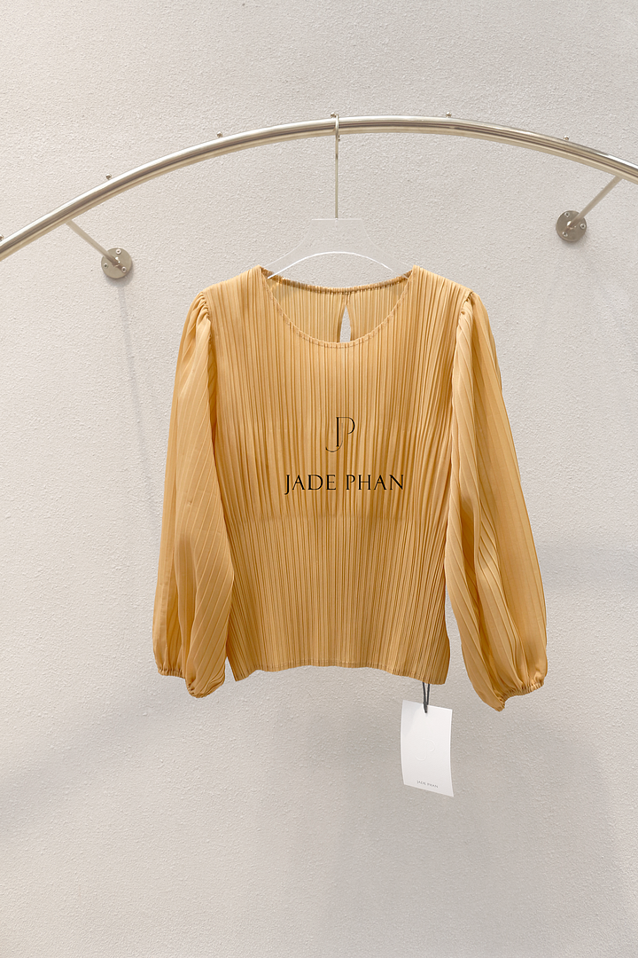 Pensee pleated Top