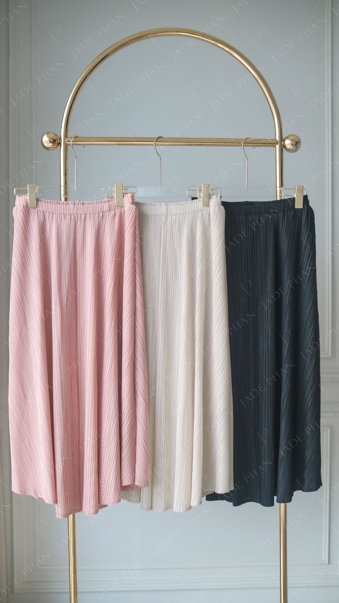 BERTHE PLEATED SKIRT - Chân váy Berthe