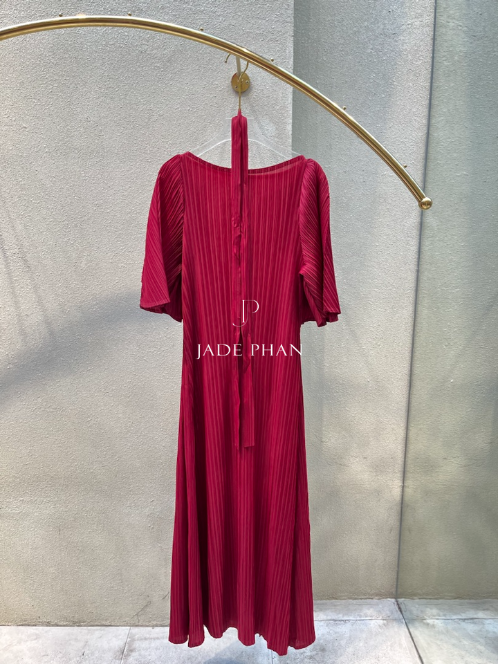 CHARISSE Pleated Dress - Váy Charisse