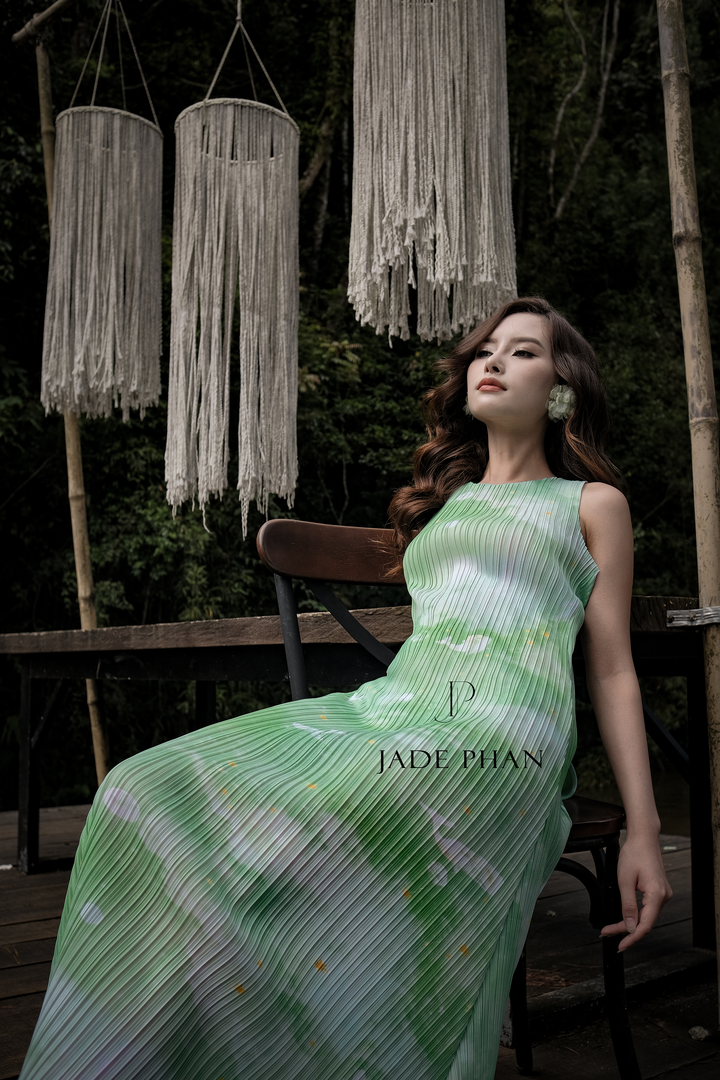 MAGALY pleated Dress