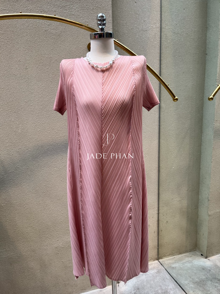 CLARIE Pleated Dress - Váy Clarie