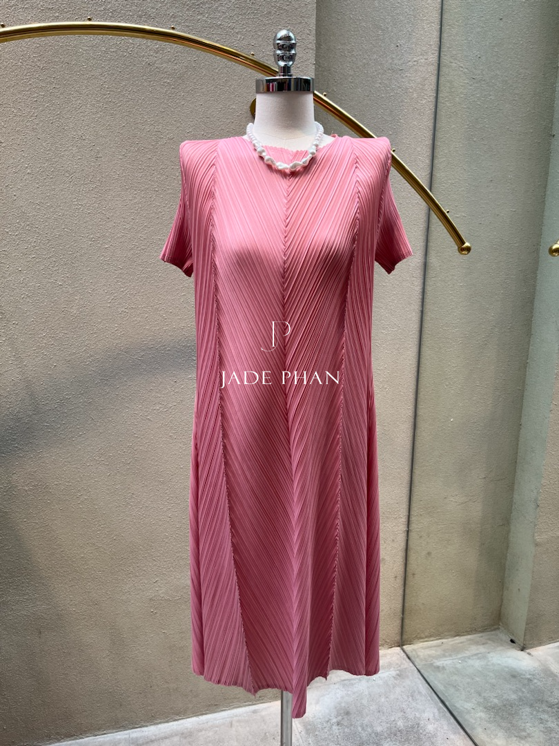 CLARIE Pleated Dress - Váy Clarie