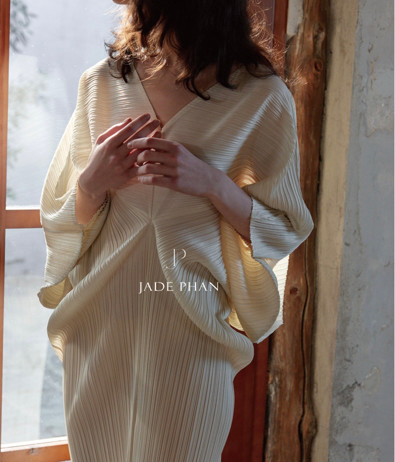 Váy xếp ly LIANA - Hồng