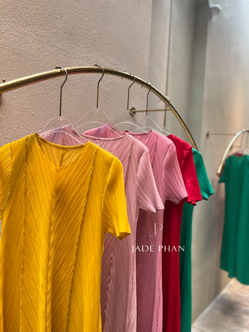 CLARIE Pleated Dress - Váy Clarie