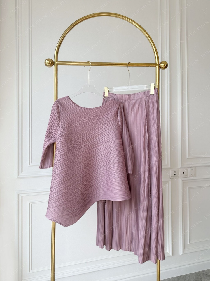 Set Gerda Top & Gerda Bottom/ Gerda Set Tím Khoai