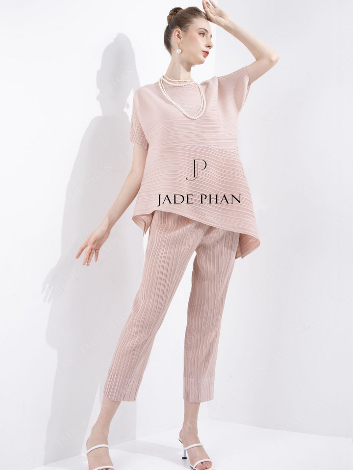 Set Katle Top & Daisy Pants/ Katle Hồng & Daisy Hồng