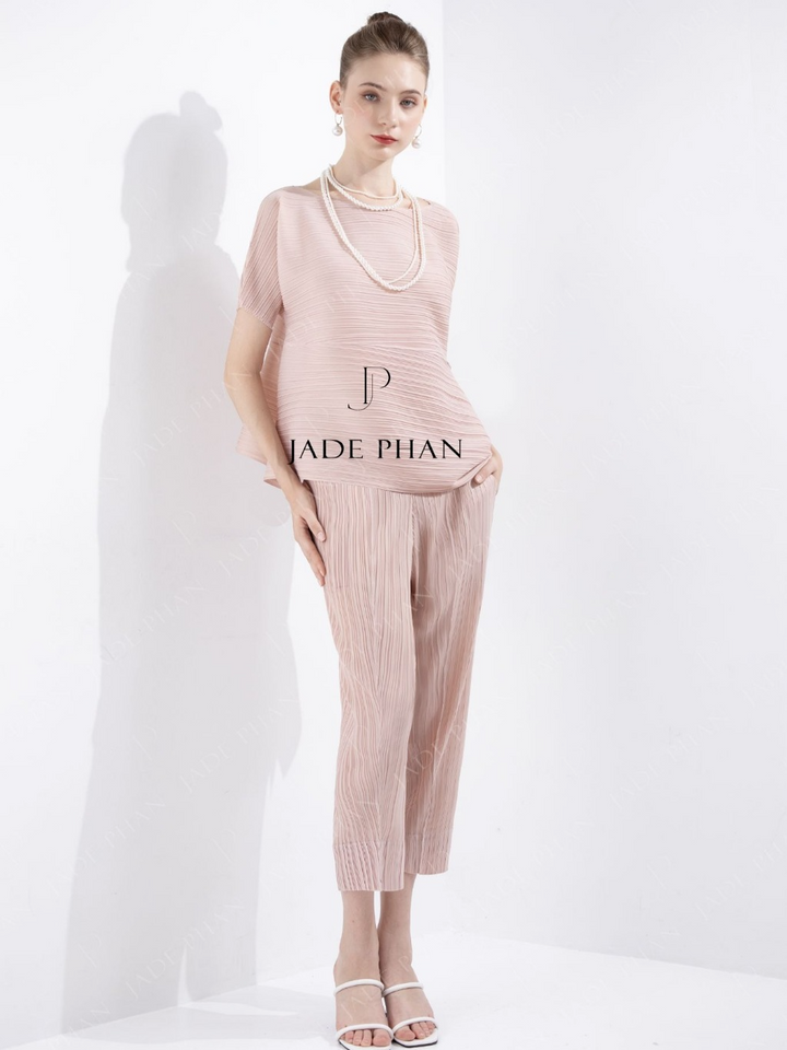 Set Katle Top & Daisy Pants/ Katle Hồng & Daisy Hồng