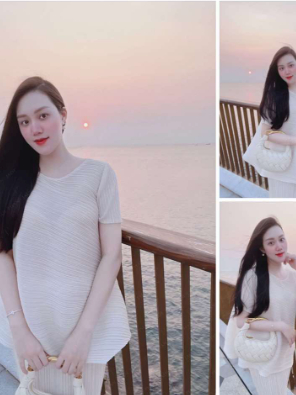 Set Jennie Top & Audora Skirt/ Jennie Trắng Audora Trắng