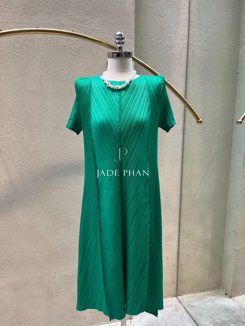 CLARIE Pleated Dress - Váy Clarie