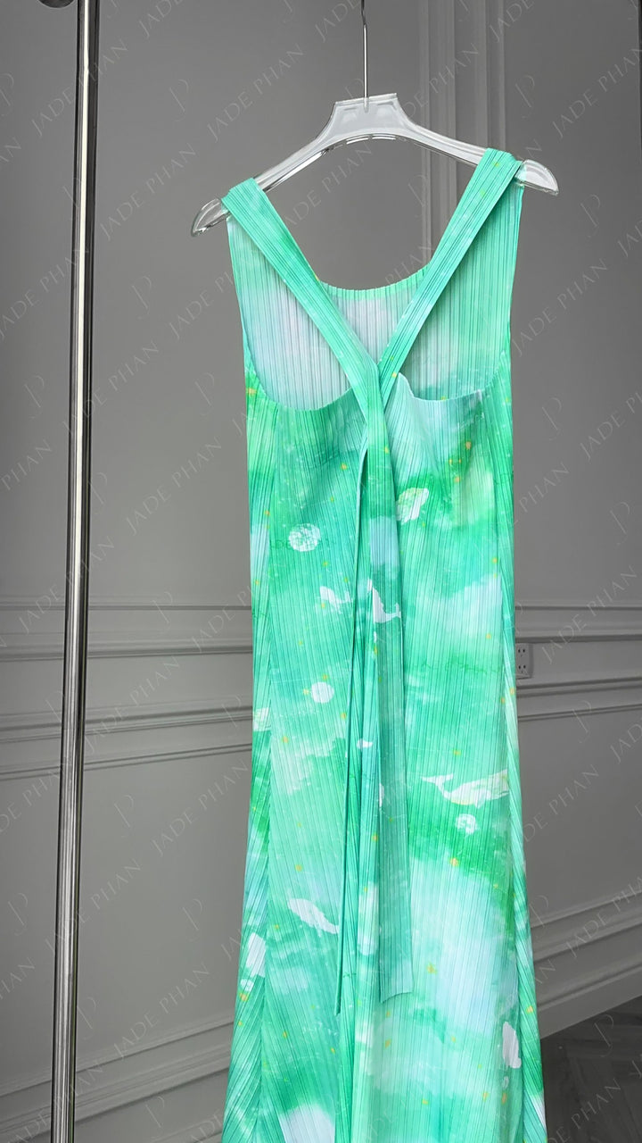MAGALY pleated Dress