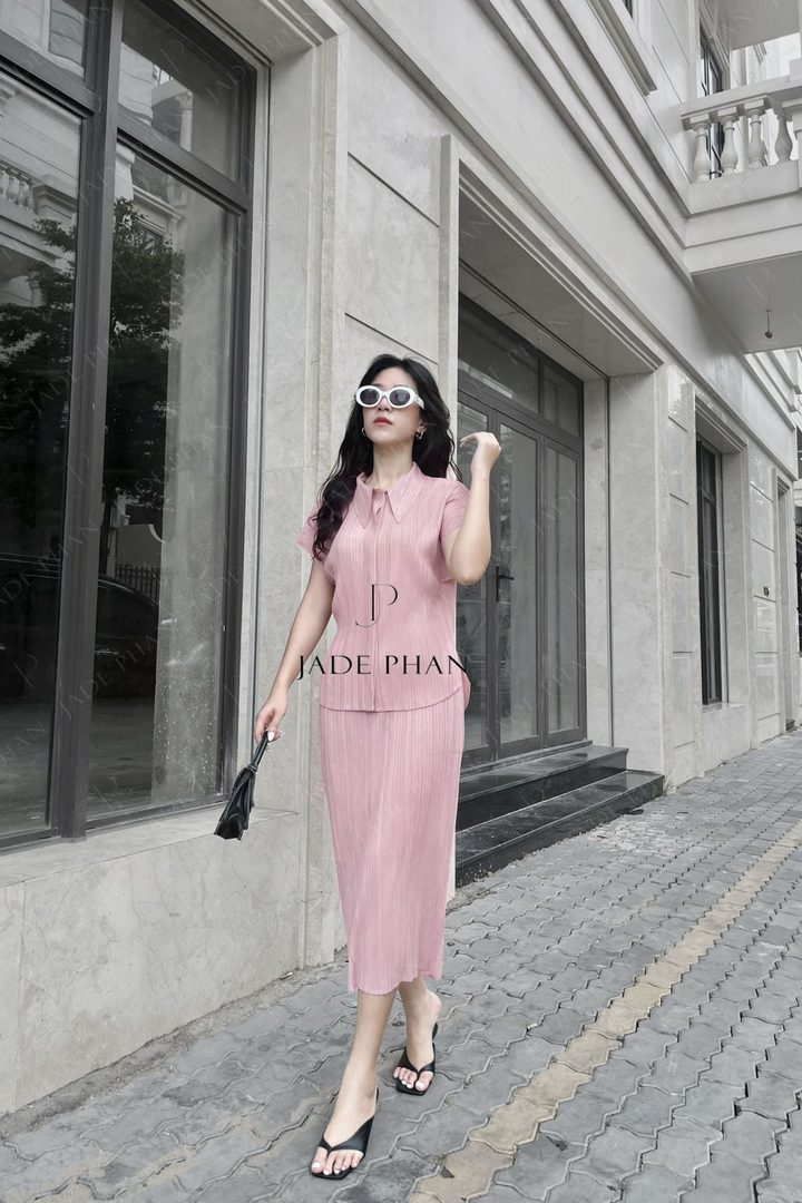 MARGOT top/ Áo - Hồng