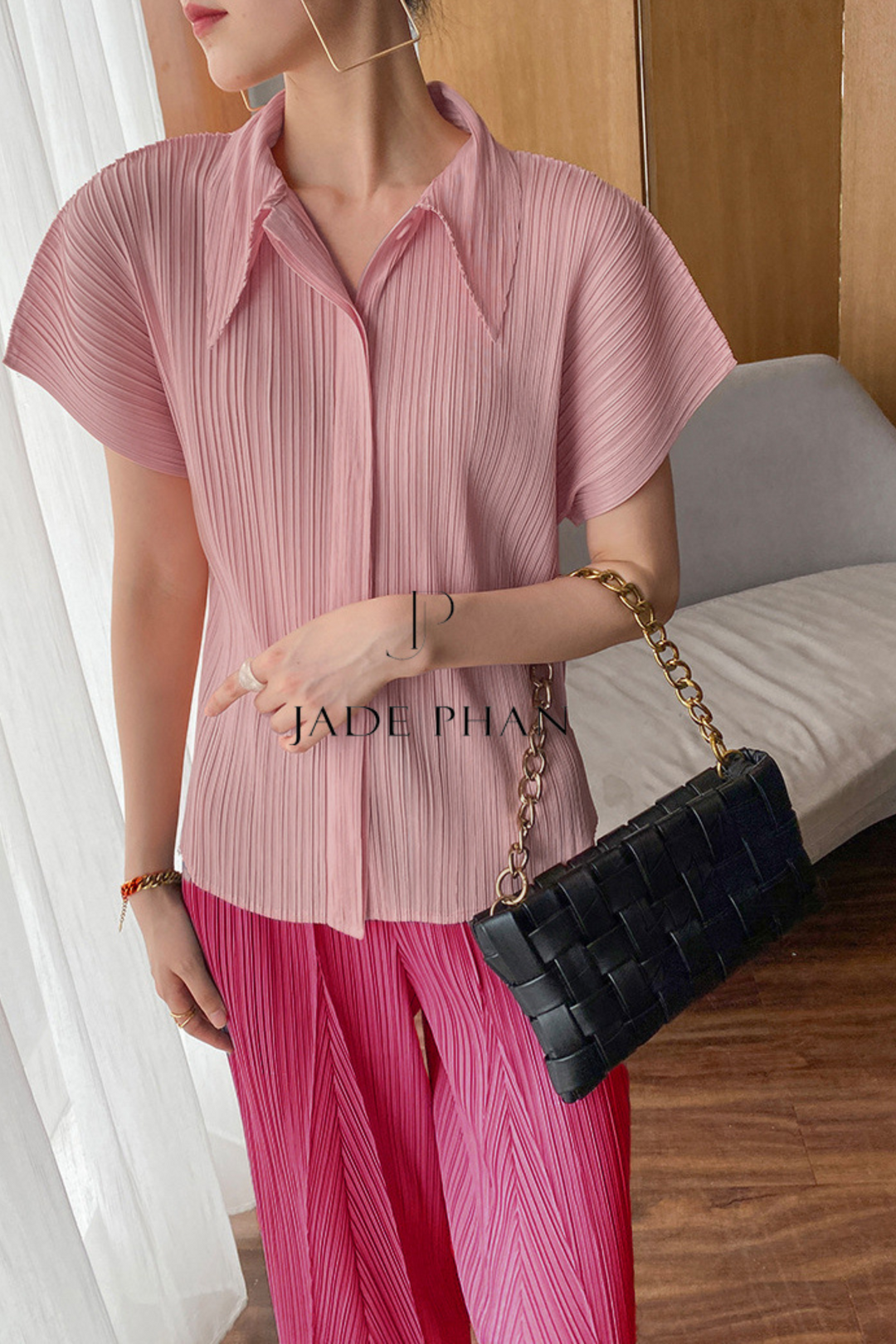 MARGOT top/ Áo - Hồng