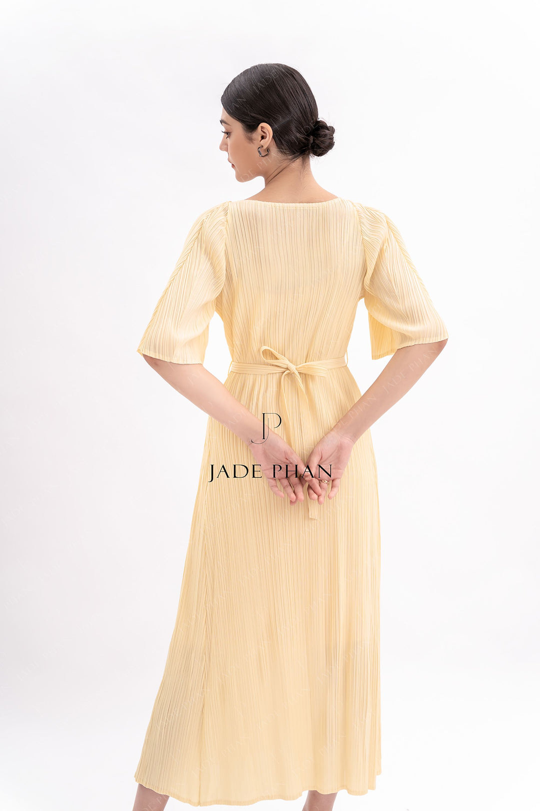 CHARISSE Pleated Dress - Váy Charisse