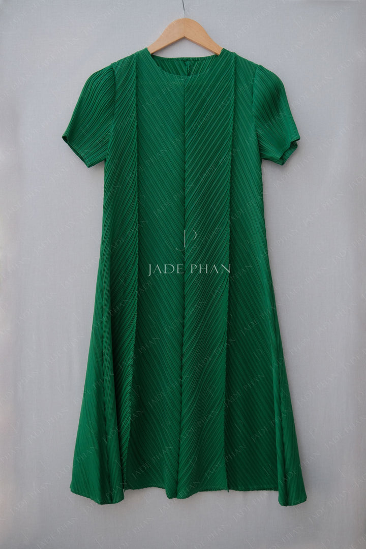 CLARIE Pleated Dress - Váy Clarie